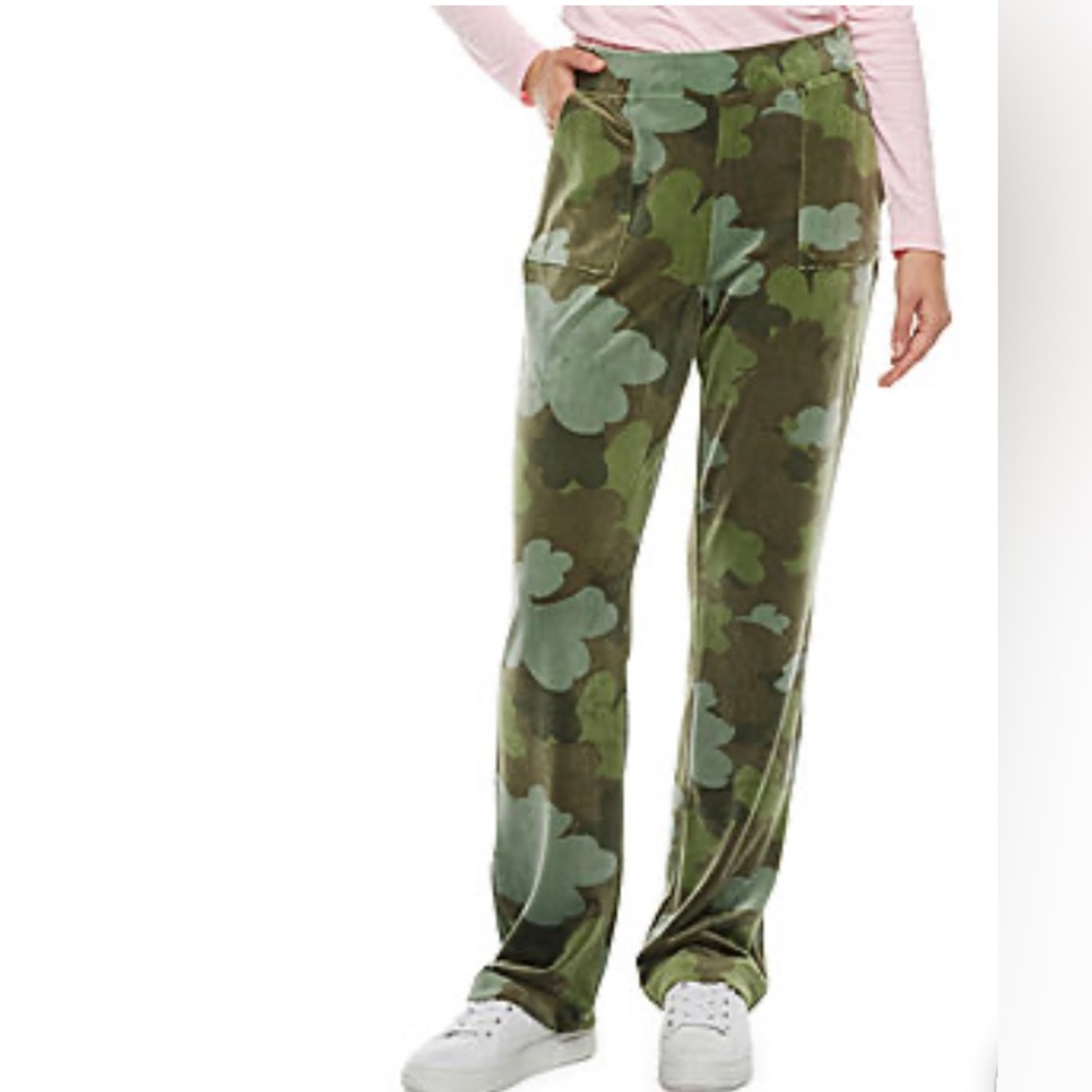 Juicy By Juicy Couture Womens Mid Rise Bootcut Sweatpant